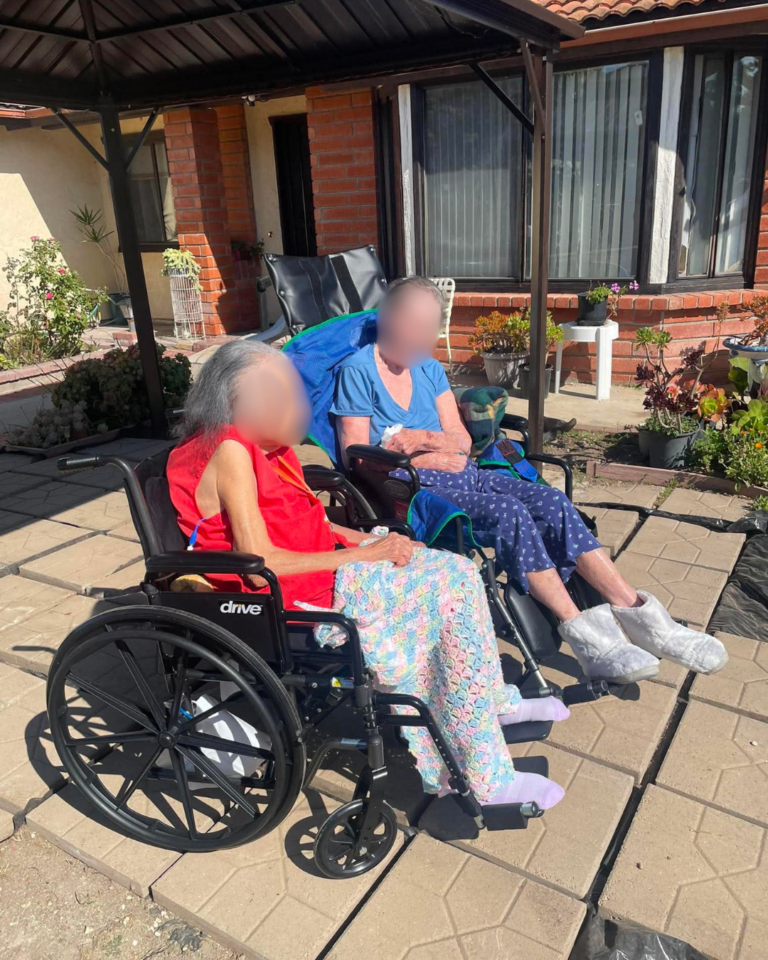 Home enjoying the sun